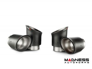 Chevrolet Corvette Performance Exhaust - C7 Z06 - Akrapovic - Slip-On Line - Carbon Fiber Tips